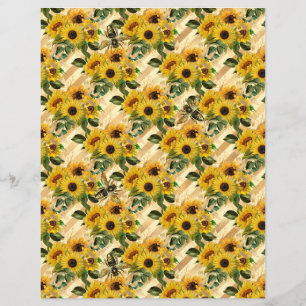Feuille de papier pour album de découpage de l'abe