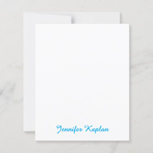 Feuille de papier professionnel minimaliste classi