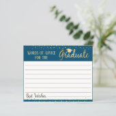 Feuille de papier sur les mots de conseils (Debout devant)