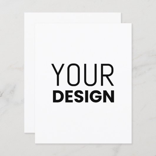 Feuille de papier [Tailles multiples] (Devant / Derrière)