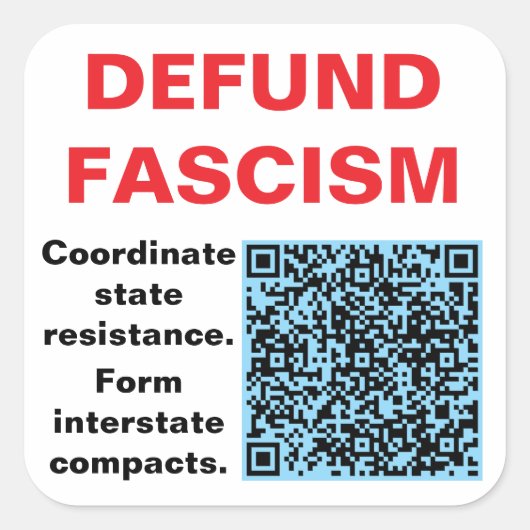 Feuille de six 3 pouces, autocollants carrés. (Devant)