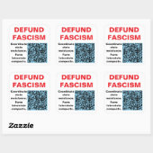 Feuille de six 3 pouces, autocollants carrés. (Feuille)