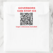 Feuille de six autocollants de 3 pouces (Sac)