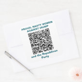 Feuille de six autocollants de 3 poucesSticker (Enveloppe)