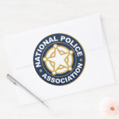 Feuille de six autocollants de logo de 3" (Enveloppe)