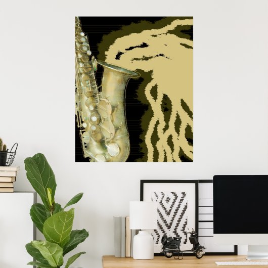 Feuille de son, affiche (Bureau à domicile)