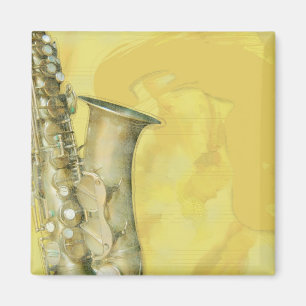 Feuille de son, aimant