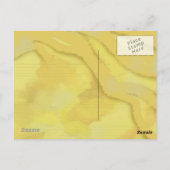 Feuille de son, carte postale (Dos)