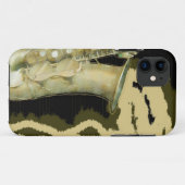 Feuille de son, coque iphone (Dos (Horizontal))