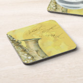 Feuille de son, dessous de verre de liège (Côté gauche)