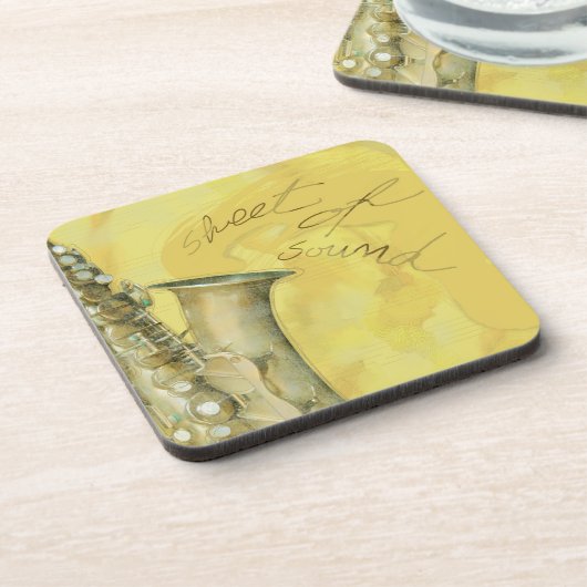 Feuille de son, dessous de verre de liège (Côté gauche)