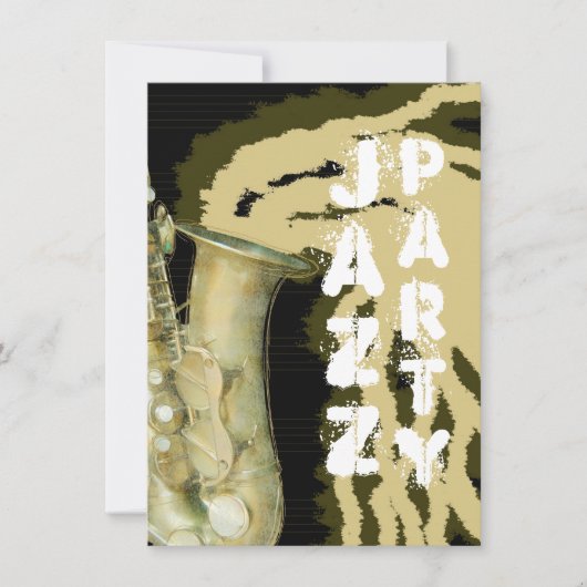 Feuille de son, invitation (Devant)