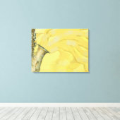 Feuille de son, toile (Insitu (Plancher de Bois))