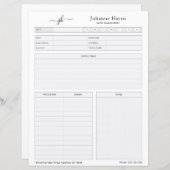 Feuille de travail Planification des événements mé (Devant / Derrière)