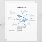 Feuille de travail Superpower : Objectif Star (Devant / Derrière)