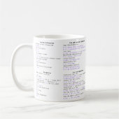 Feuille de triche LINUX MUG (Gauche)
