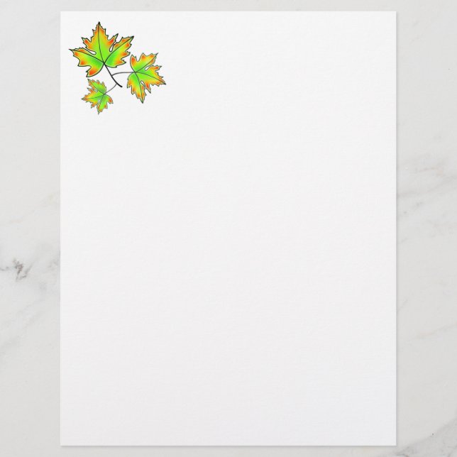Feuille d'érable (Devant)