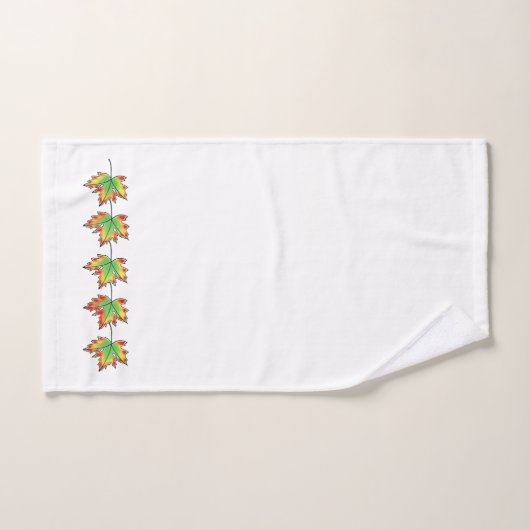 Feuille d'érable (Serviette à main)