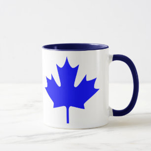 feuille d'érable colorée - mugs