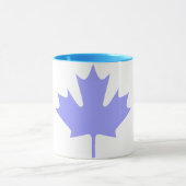 feuille d'érable colorée - tasses (Centre)