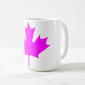 feuille d'érable colorée - tasses (Devant droit)