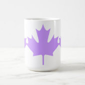 feuille d'érable colorée - tasses (Centre)