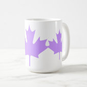 feuille d'érable colorée - tasses (Devant droit)
