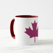 feuille d'érable colorée - tasses (Devant gauche)