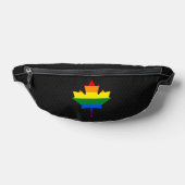Feuille d'érable de fierté arc-en-ciel (Poser)