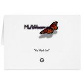 Feuille d'érable rouge Abstraite Automne Photograp (Dos Horizontal)