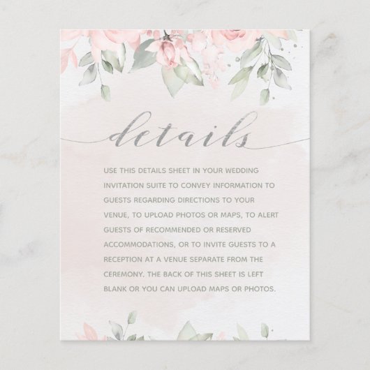 Feuille Détails de l'Eucalyptus Rose Flush (Devant)