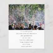 Feuille d'études de l'école secondaire photo moder (Dos)