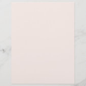 Feuille d'inscription Blush Bloom pour agent immob (Dos)