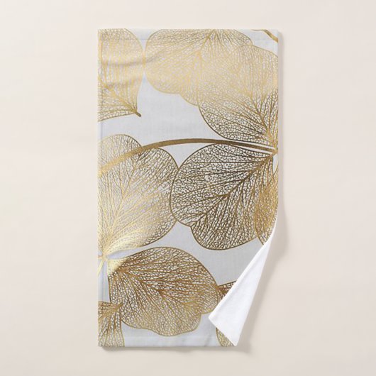 "Feuille d'or"  (Serviette à main)
