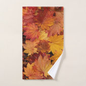 FEUILLE D'OR DE L'AUTOMNE (Serviette à main)