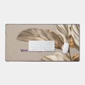 Feuille d'or élégante (Clavier et souris)