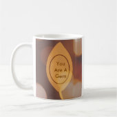 Feuille d'or, "vous êtes une tasse de gemme. " (Gauche)