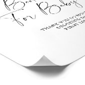 Feuille en chute - livres pour bébé poster (Coin)