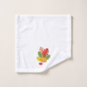 Feuille et Citrouille (Gant de toilette)