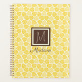 Feuille jaune monogramme (Devant)