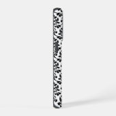Feuille Motif Damask Noir (Sur mesure) (Côté droit)