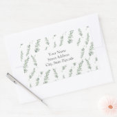 Feuille Motif étiquettes (Enveloppe)