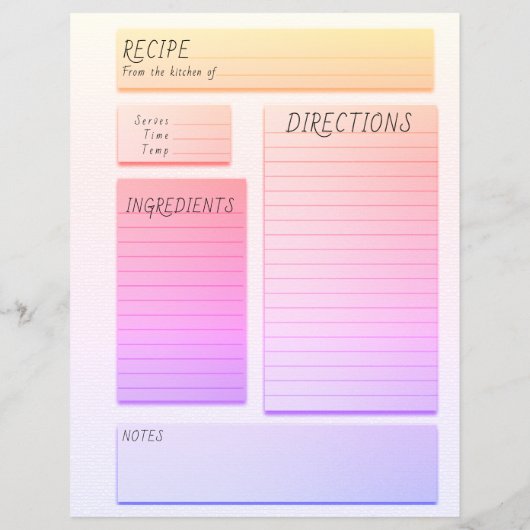 Feuille papier (Dos)