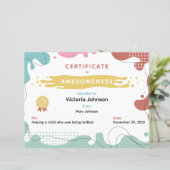 Feuille papier (Debout devant)