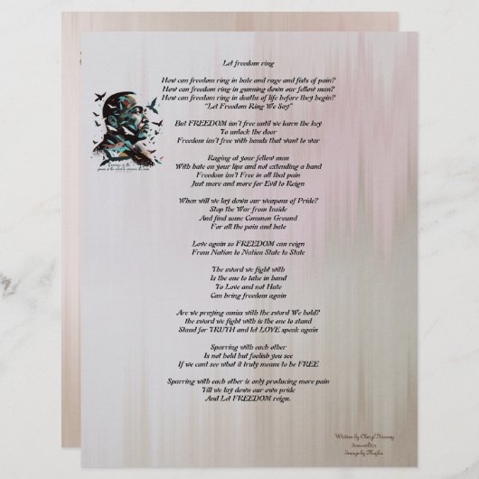 Feuille papier (Devant / Derrière)