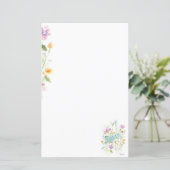 Feuille papier à lettres (Debout devant)