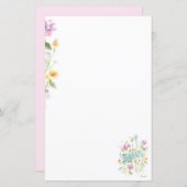 Feuille papier à lettres (Devant / Derrière)