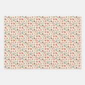 Feuille papier d'emballage Ensemble moderne Noël P (Devant 3)