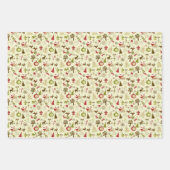 Feuille papier d'emballage Ensemble moderne Noël P (Devant 2)