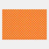 Feuille papier d'emballage pois (Devant 3)